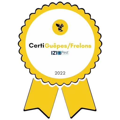 certificat guêpes frelons IZIPest